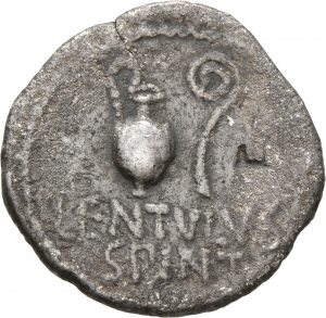 Röm. Republik: Gaius Cassius Longinus, Marcus Iunius Brutus, Cornelius Lentulus Spinther