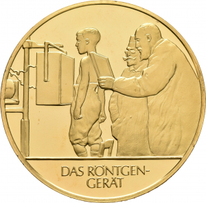 Deutschland: W. C. Röntgen - Medizinisches Röntgengerät