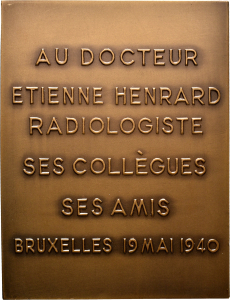 Étienne Henrard, Radiologe: 70. Geburtstag
